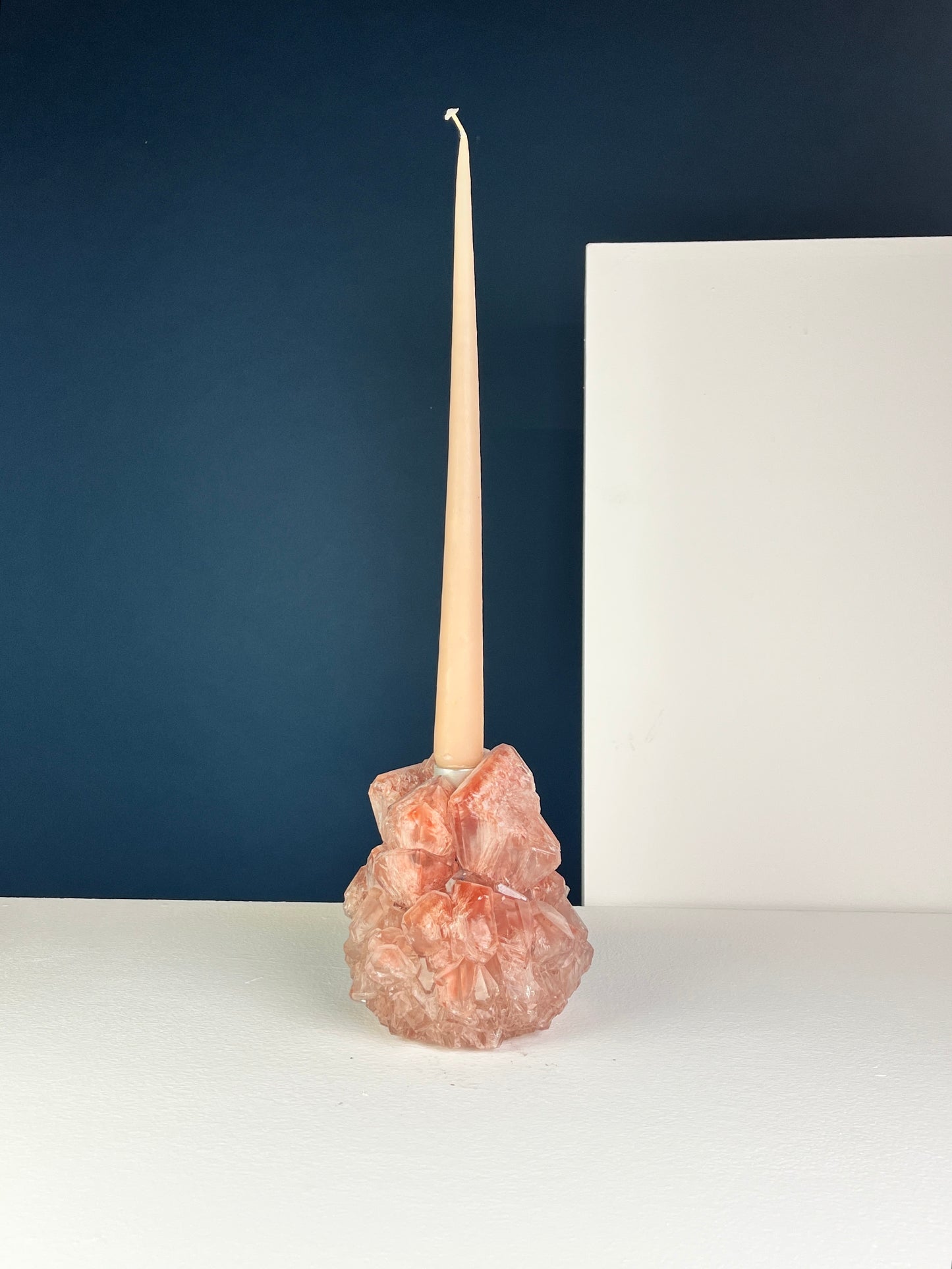 Candlestick Holder - Coral