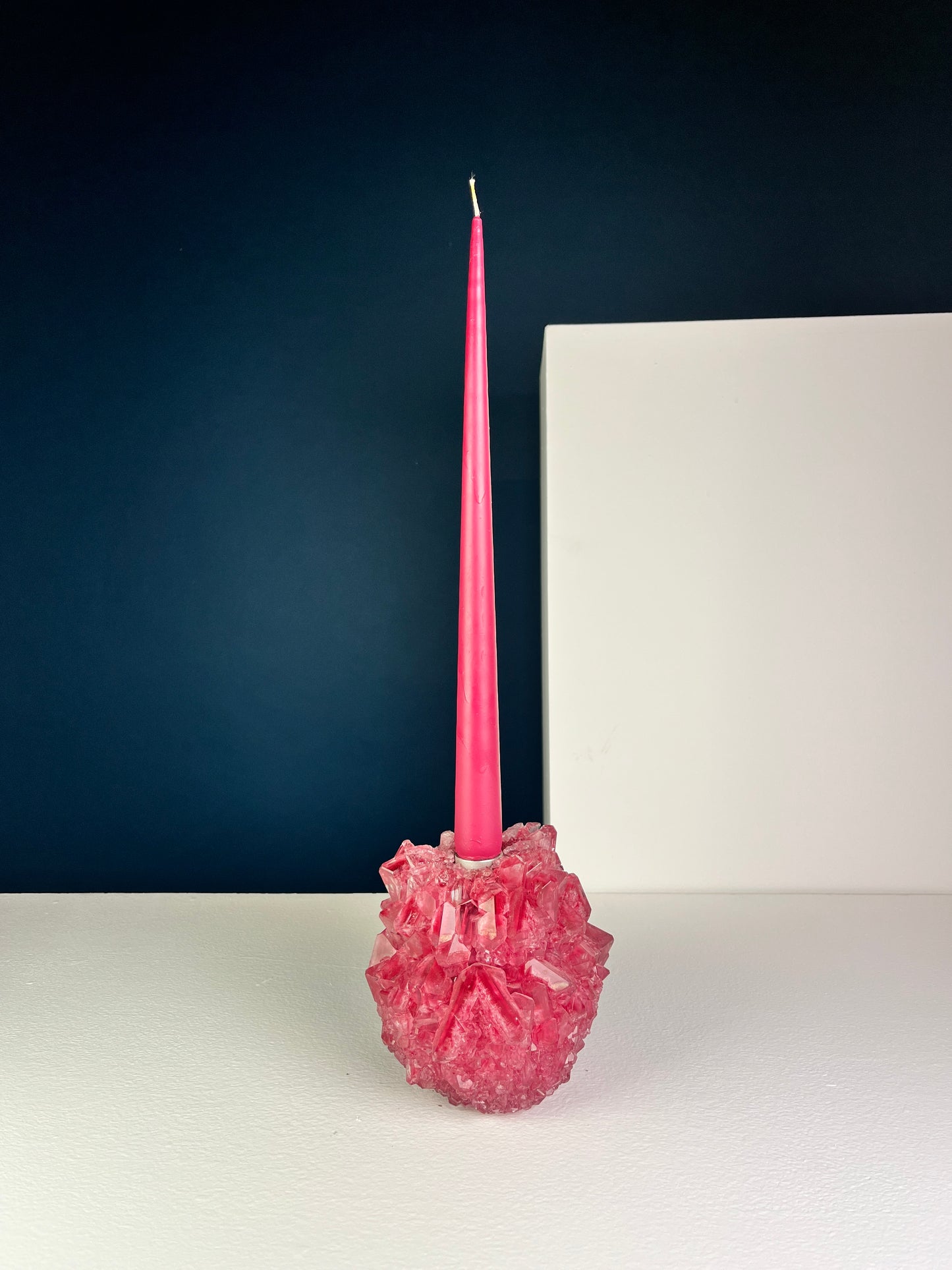 Candlestick Holder - Maroon