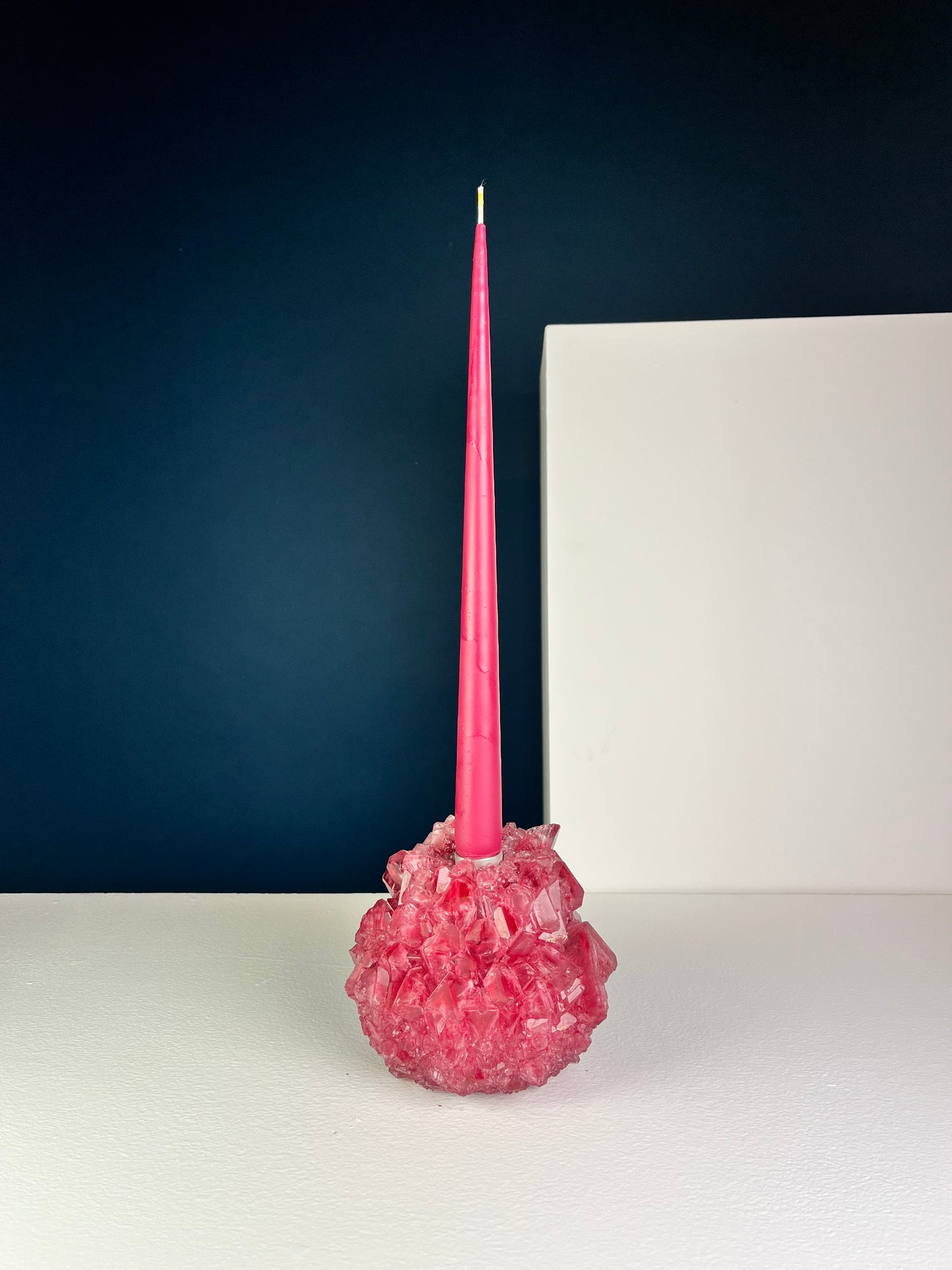 Candlestick Holder - Maroon