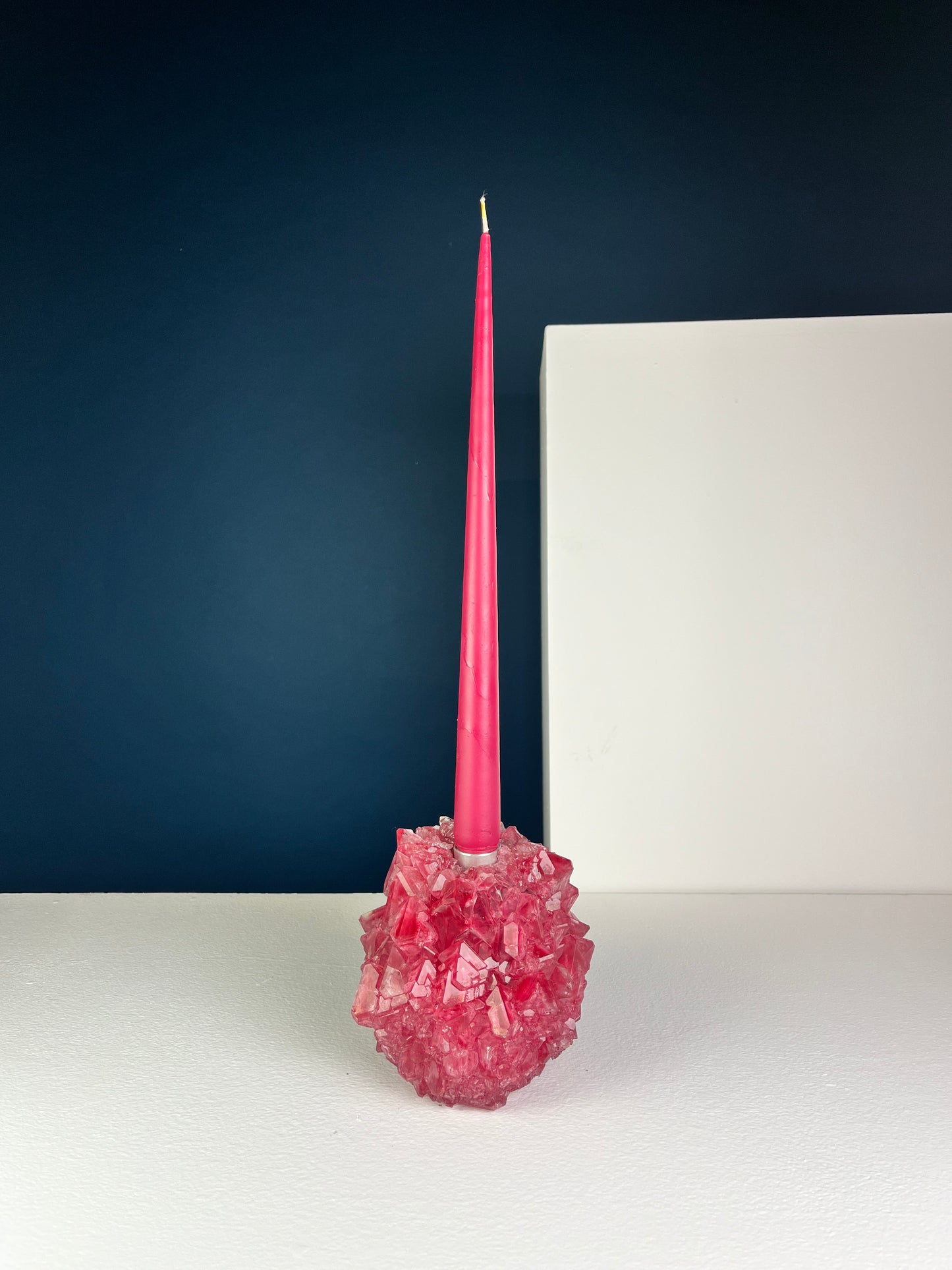 Candlestick Holder - Maroon