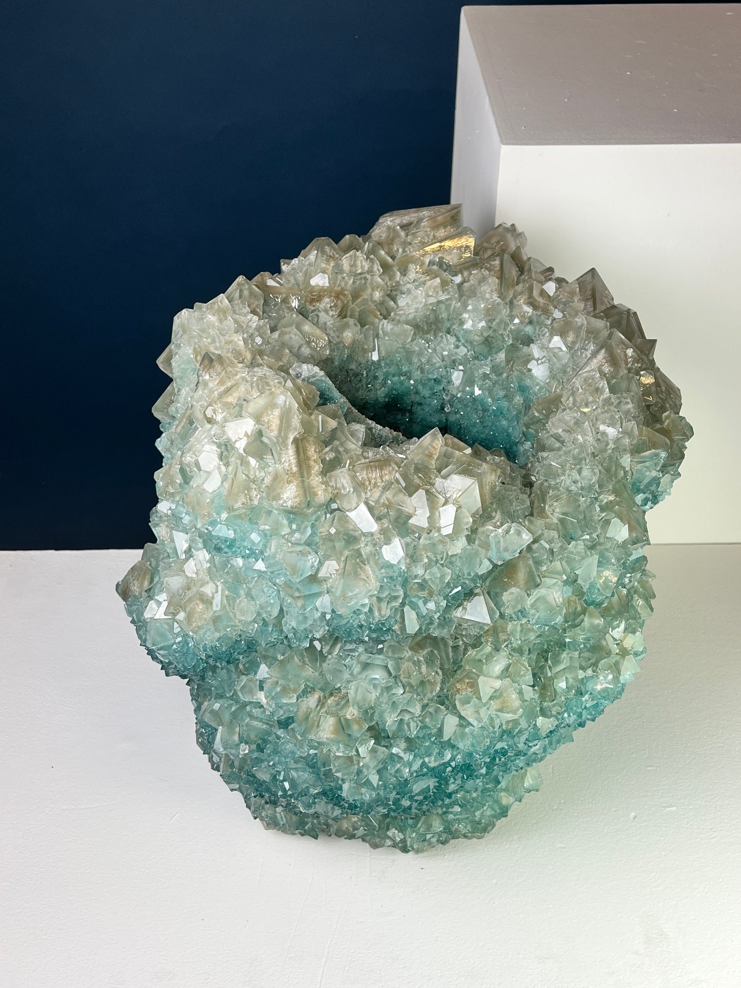 Crystal Vase Large - Winter forests