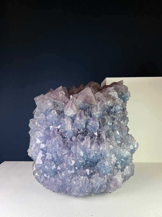 Crystal Vase Large - Purple
