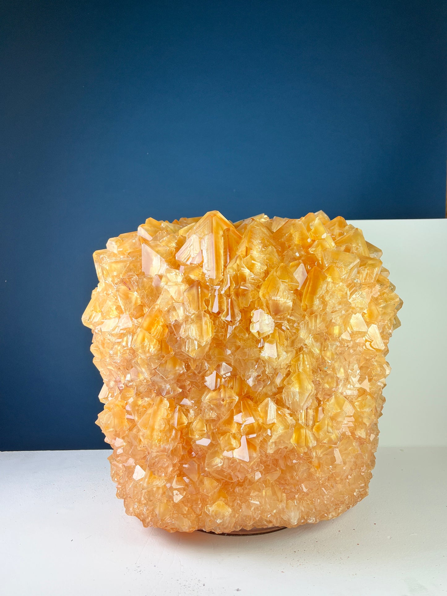 Crystal Vase Large - Carroty