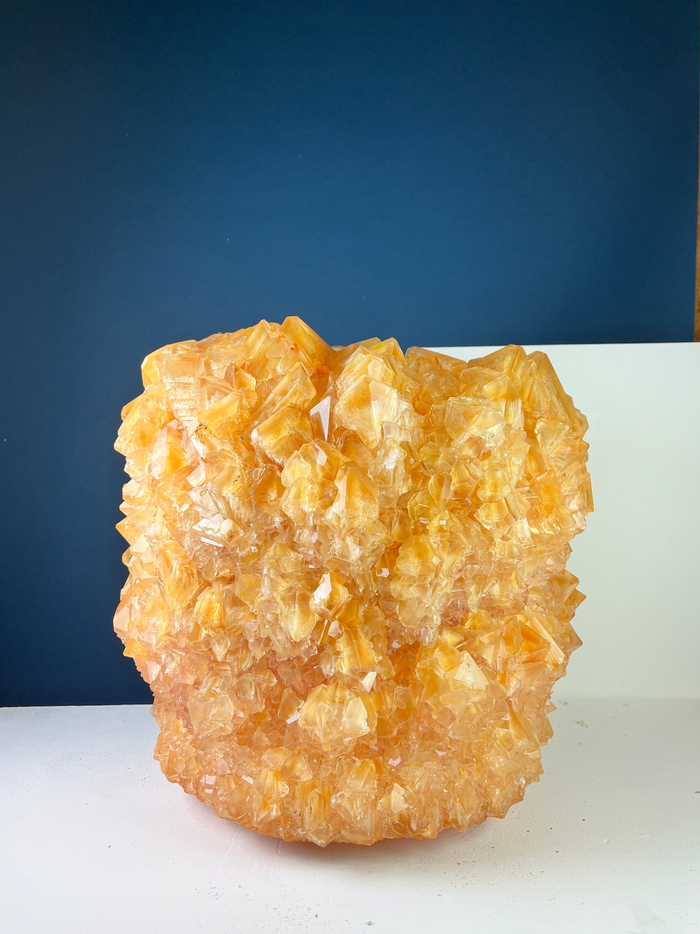 Crystal Vase Large - Carroty