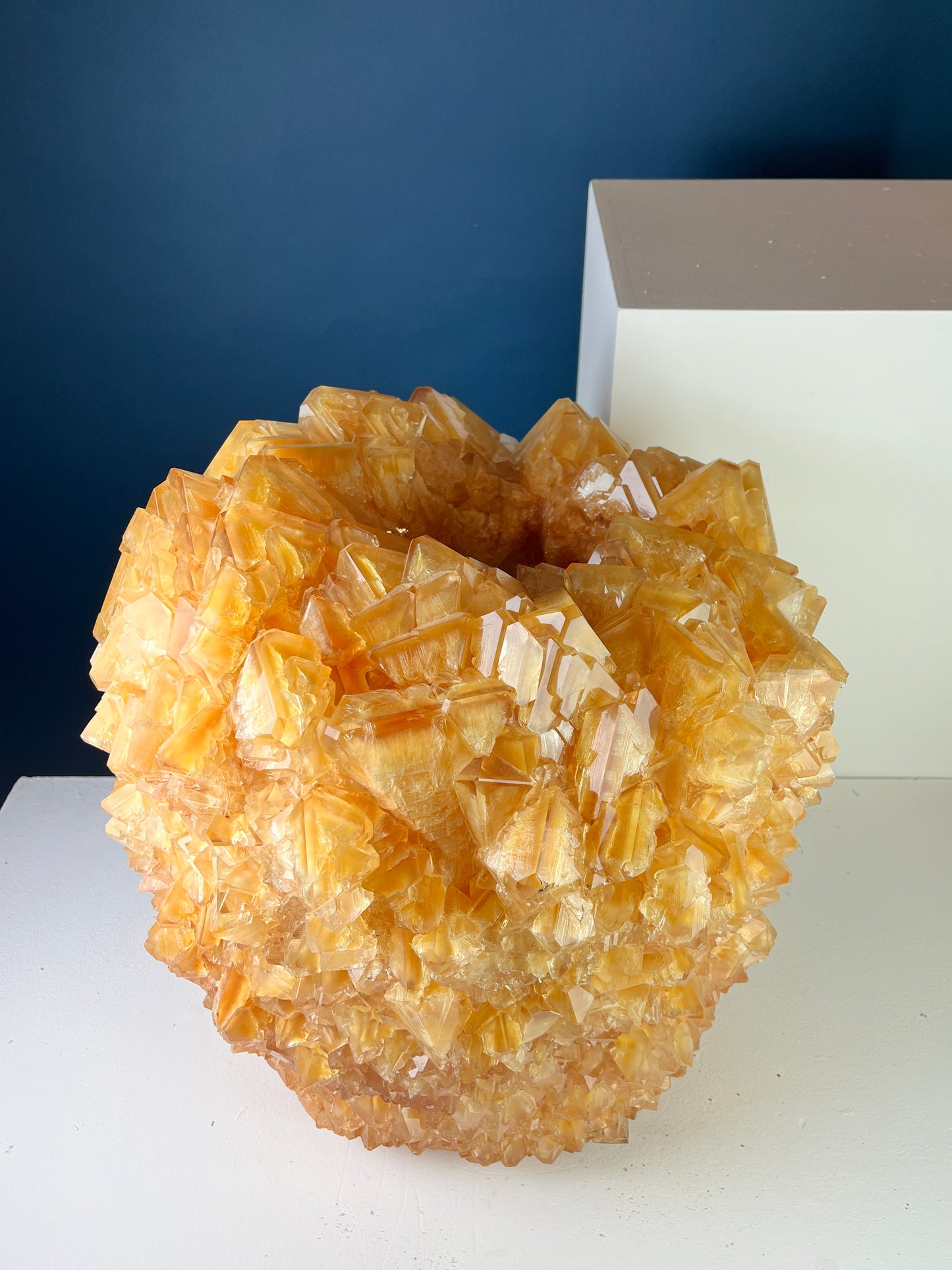 Crystal Vase Large - Carroty
