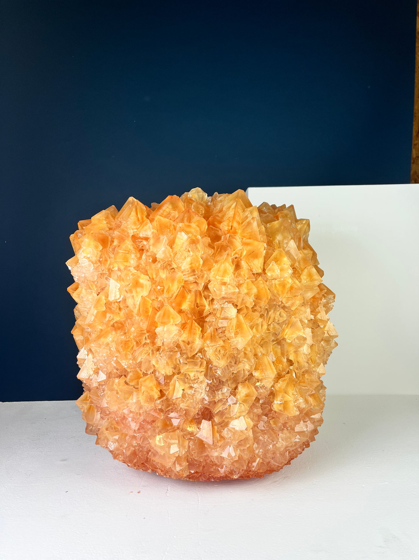 Crystal Vase Large - Carrot