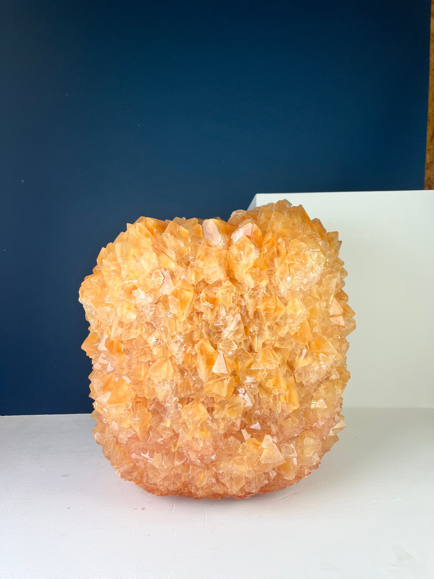 Crystal Vase Large - Carrot