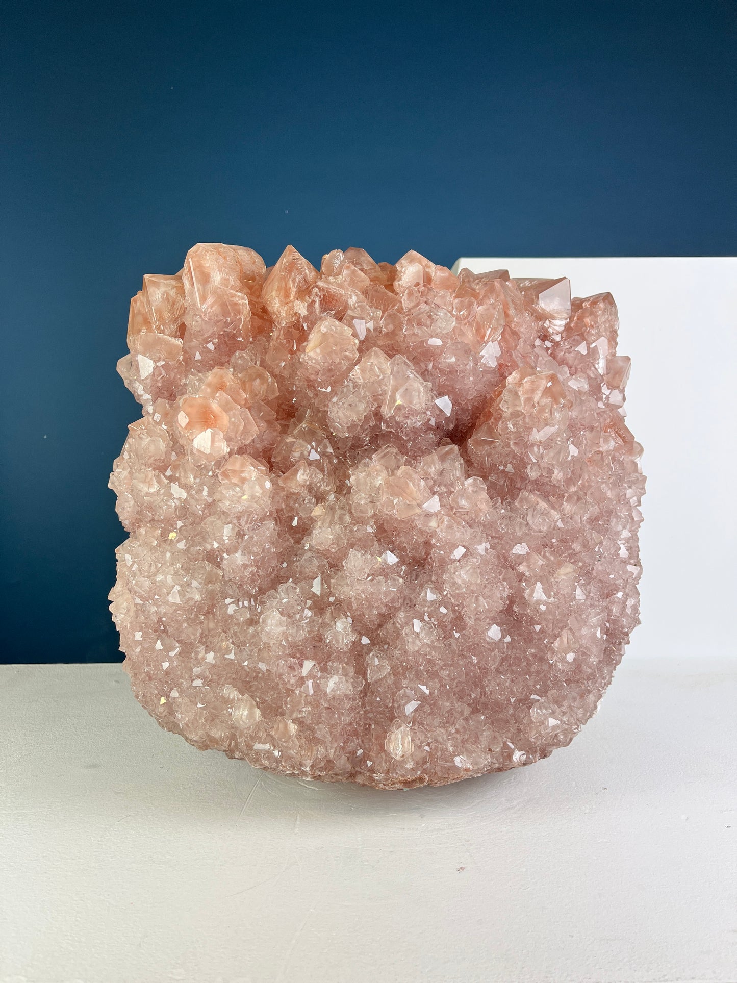 Crystal Vase Large - Soft caramel