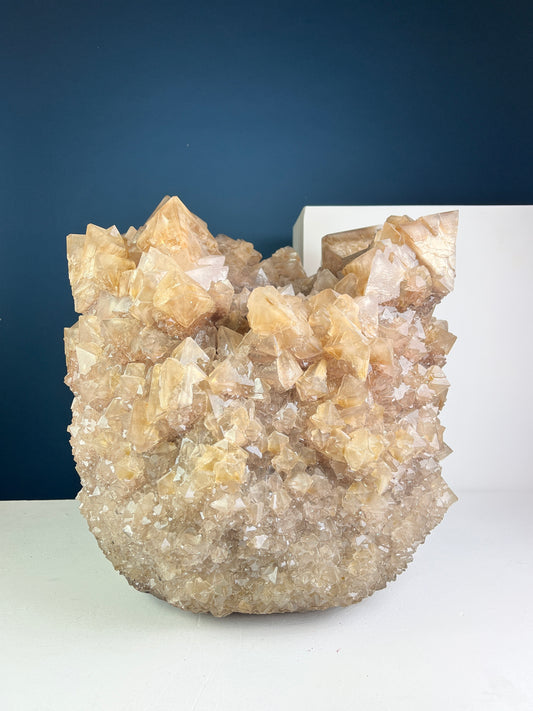 Crystal Vase Large - Ecru