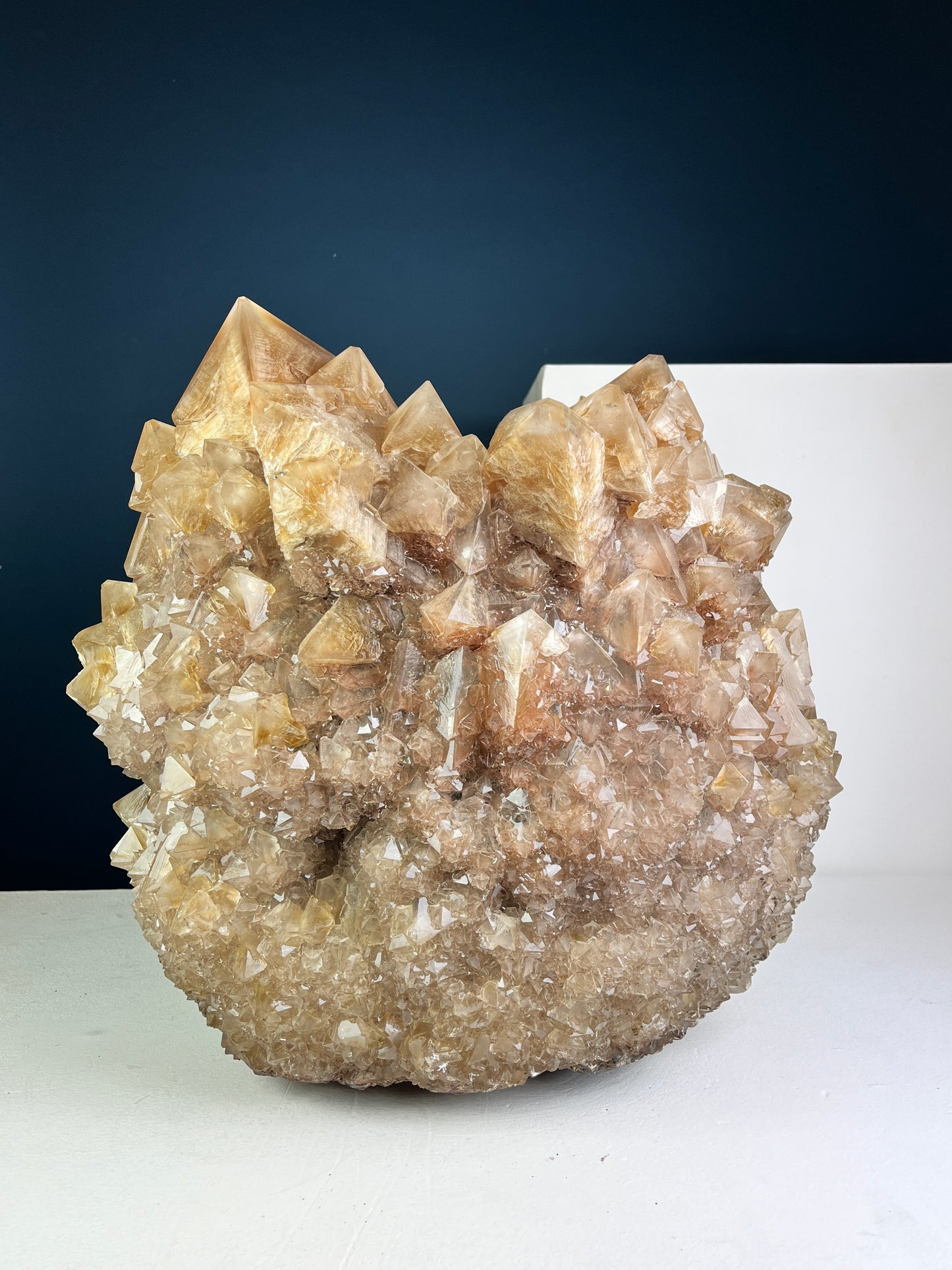 Crystal Vase Large - Ecru