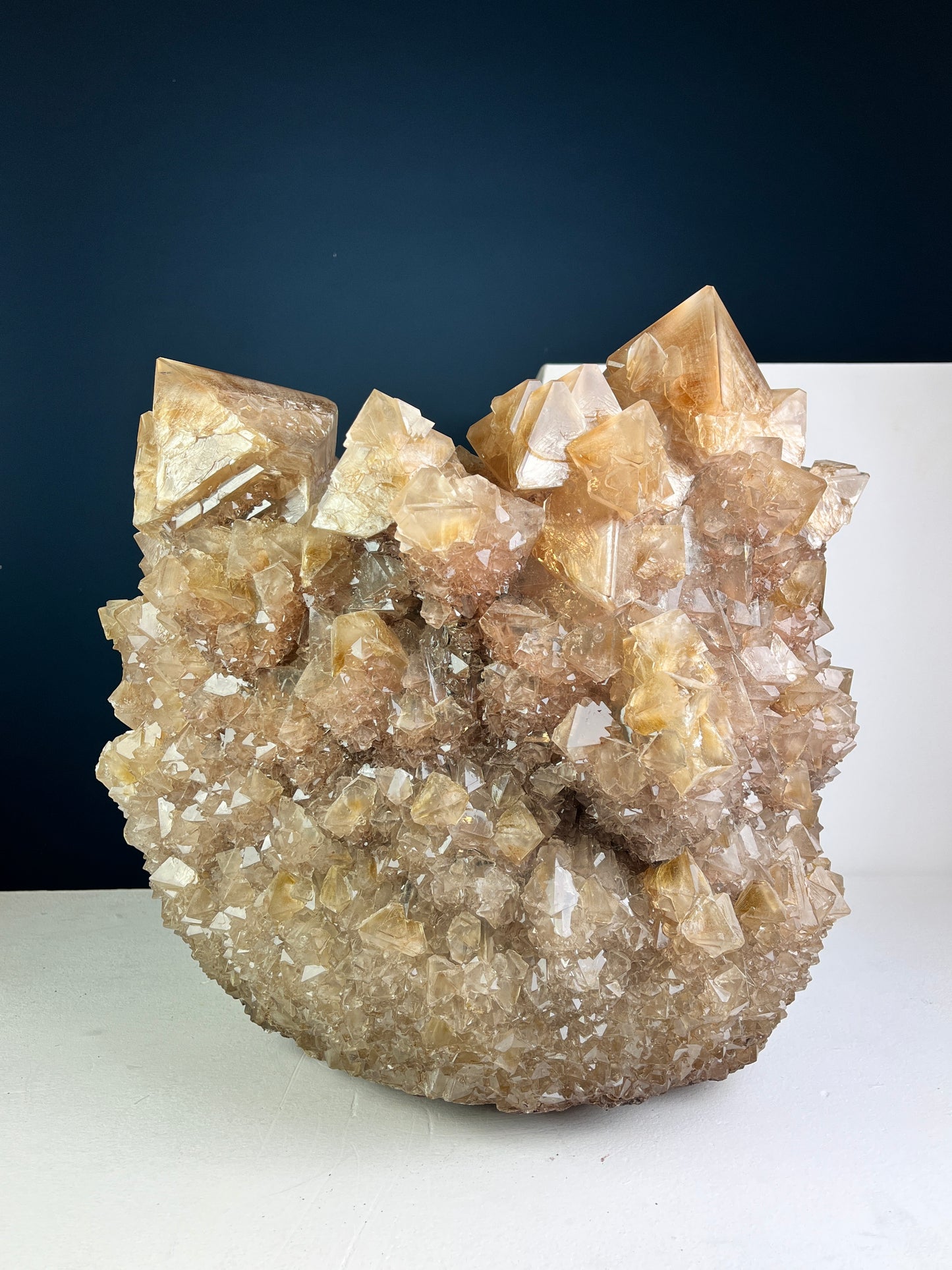 Crystal Vase Large - Ecru