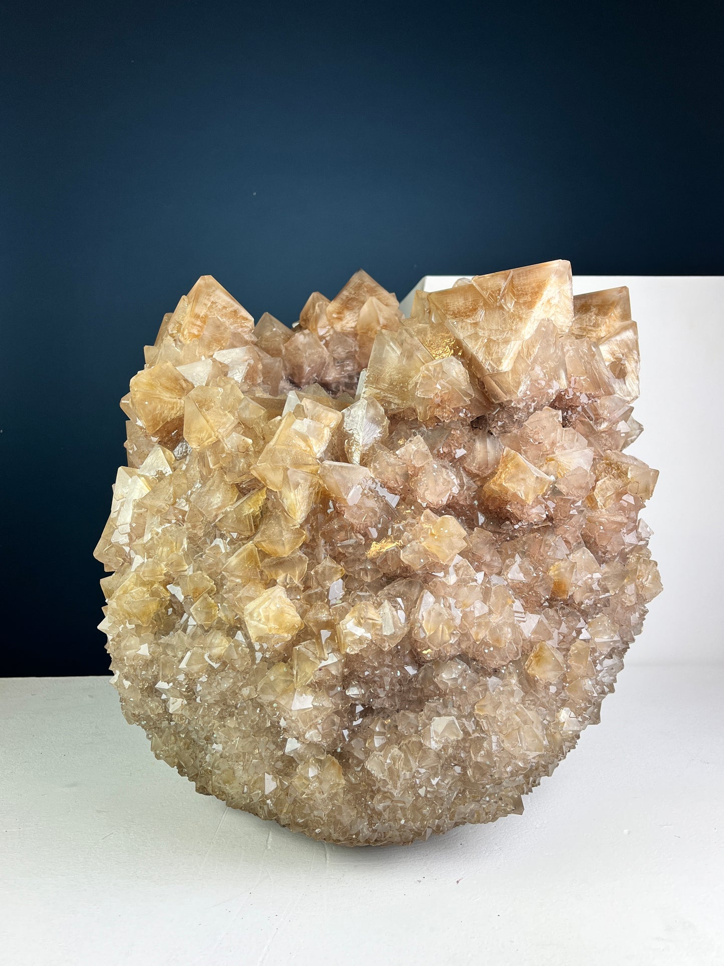 Crystal Vase Large - Ecru