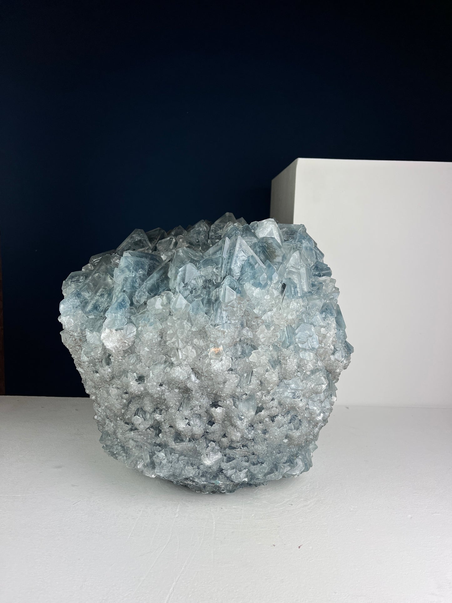 Crystal Vase Large - Steely