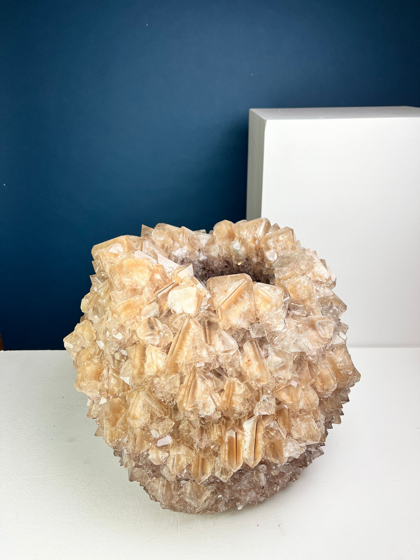 Crystal Vase Large - Fawn