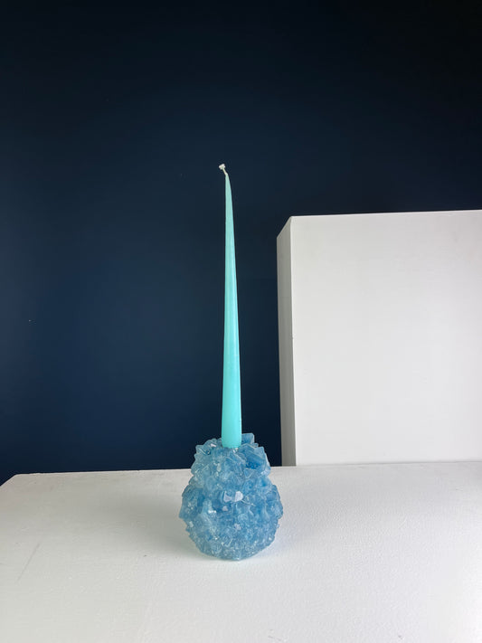 Candlestick Holder - Azure blue