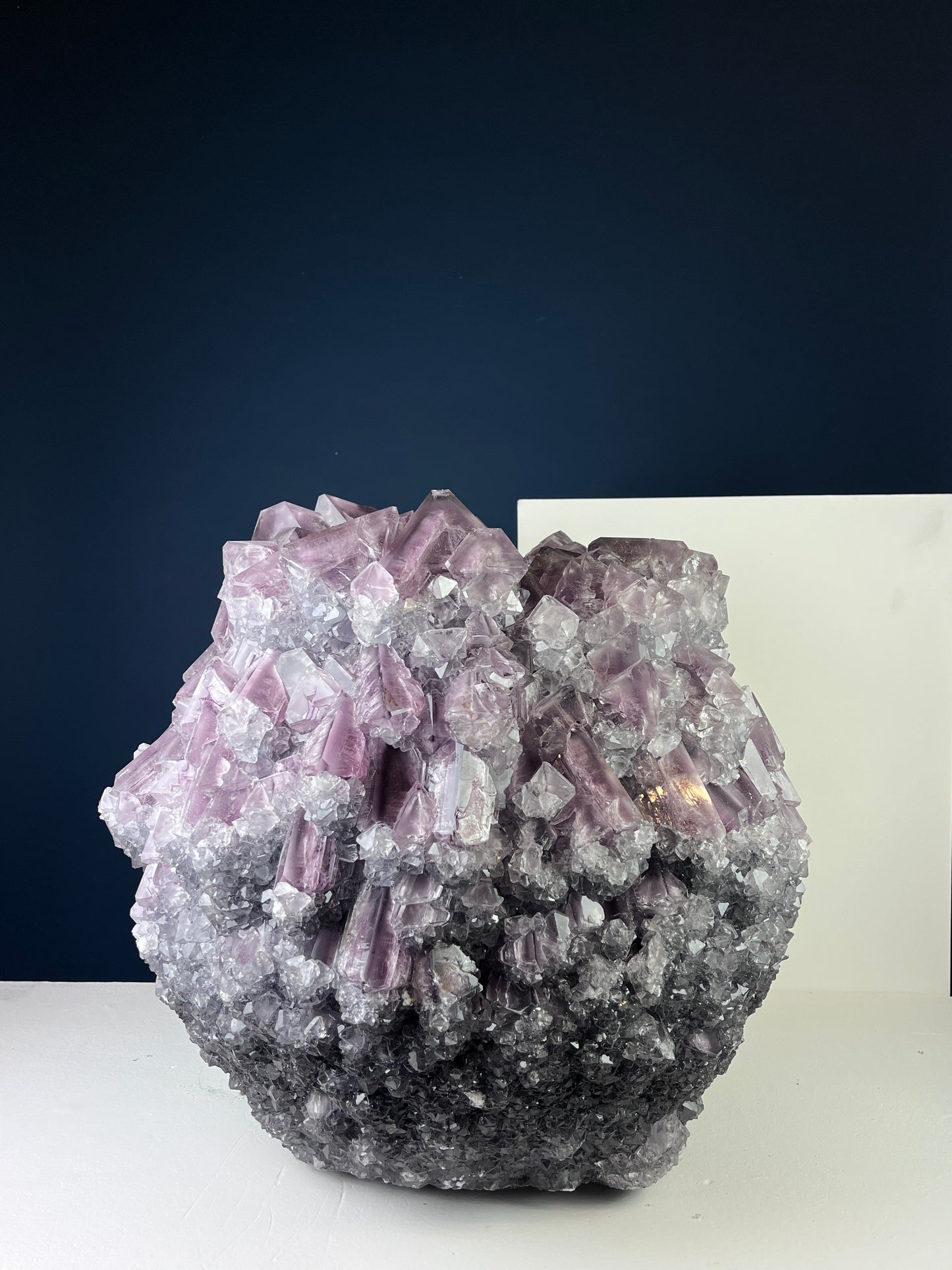 Crystal Vase Large -  Amethyst
