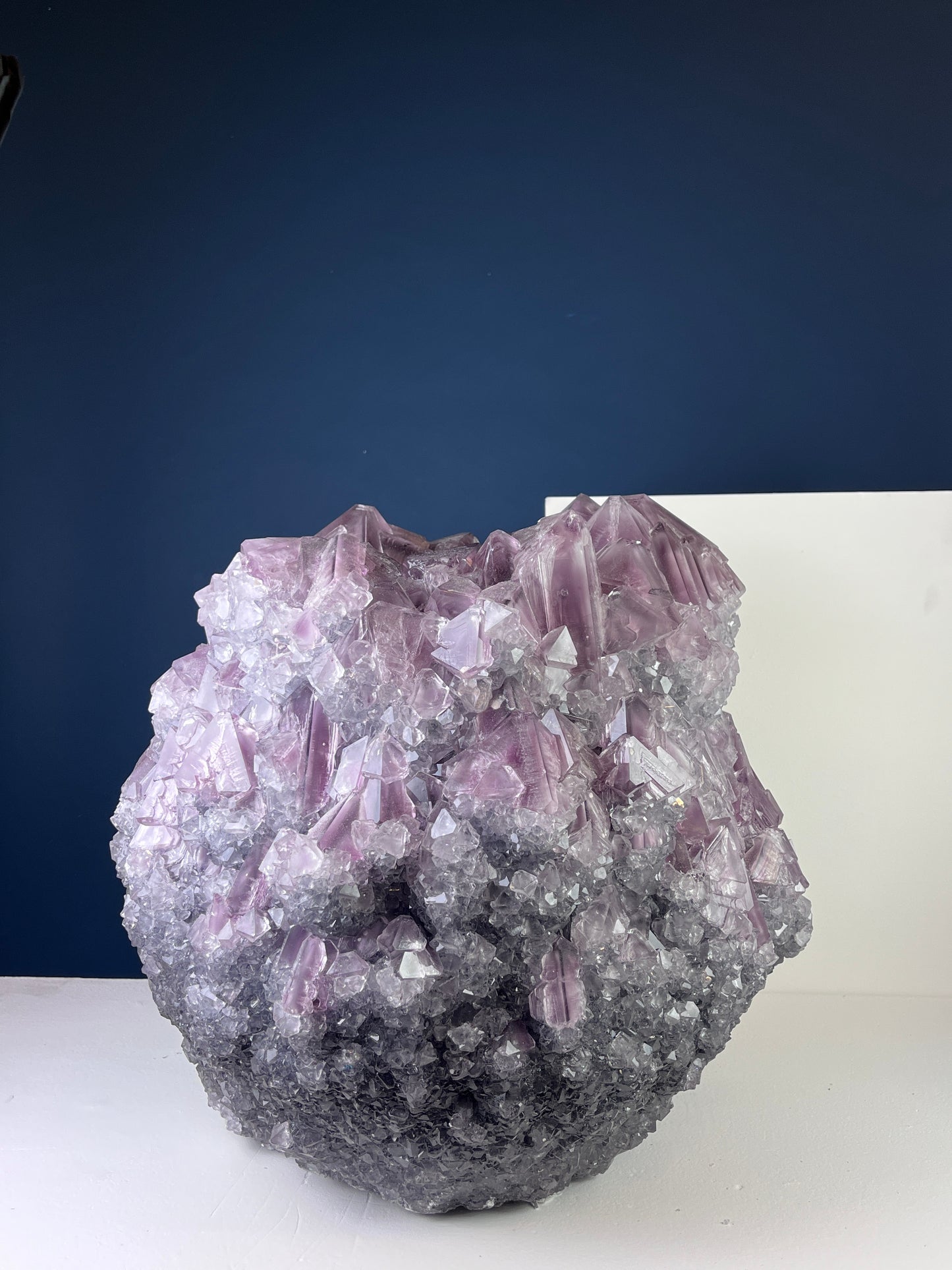 Crystal Vase Large -  Amethyst