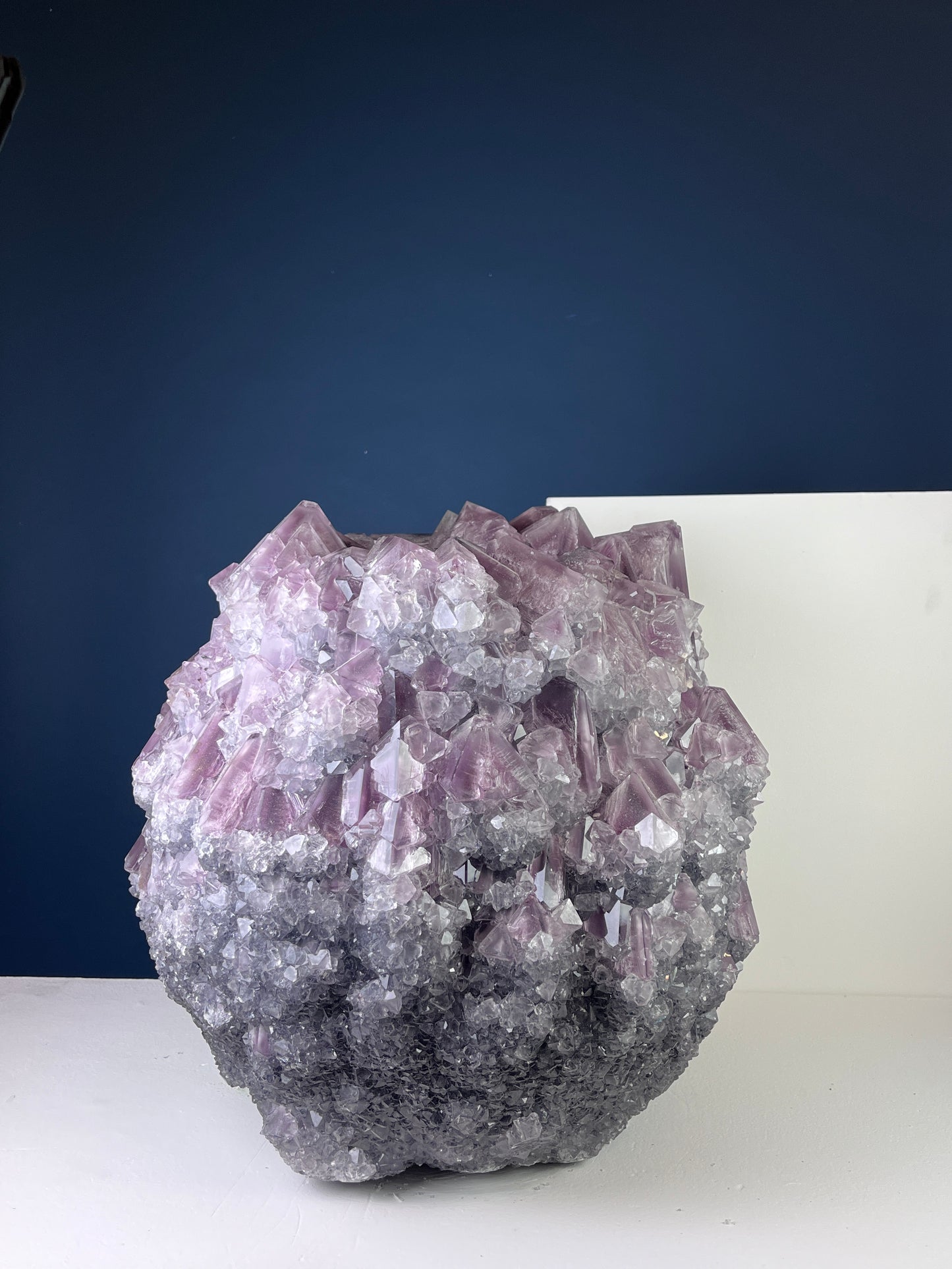 Crystal Vase Large -  Amethyst