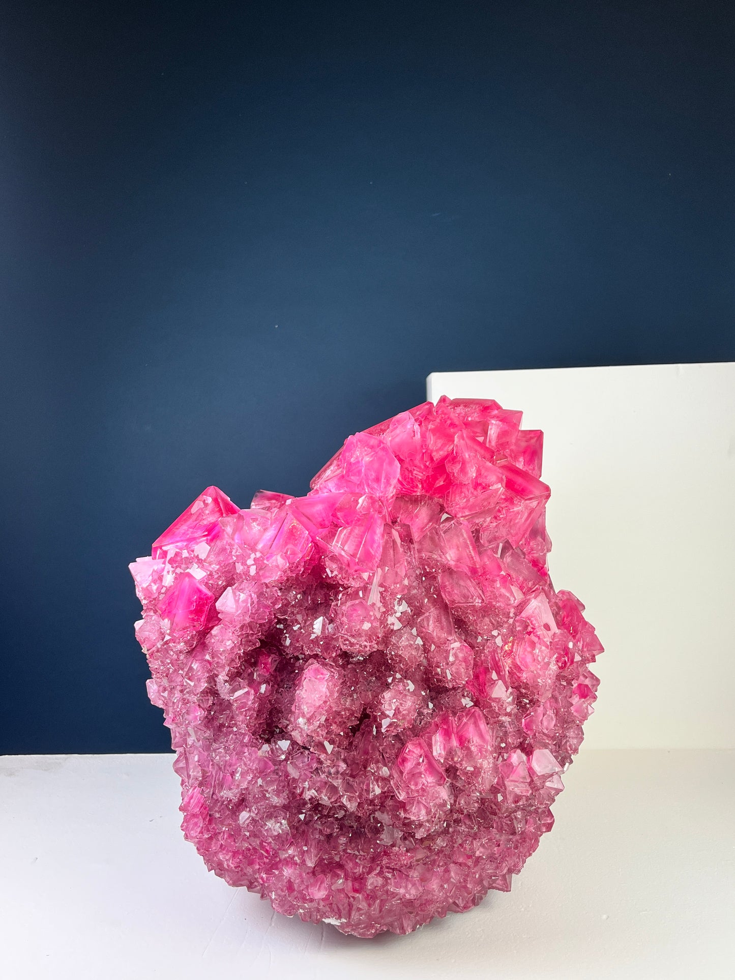 Crystal Vase Large -  Orchid