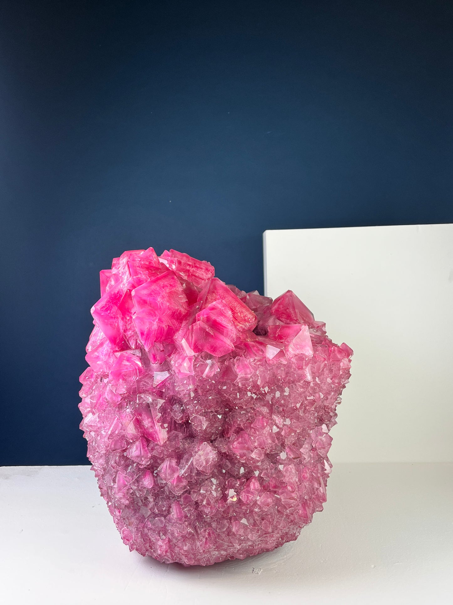 Crystal Vase Large -  Orchid