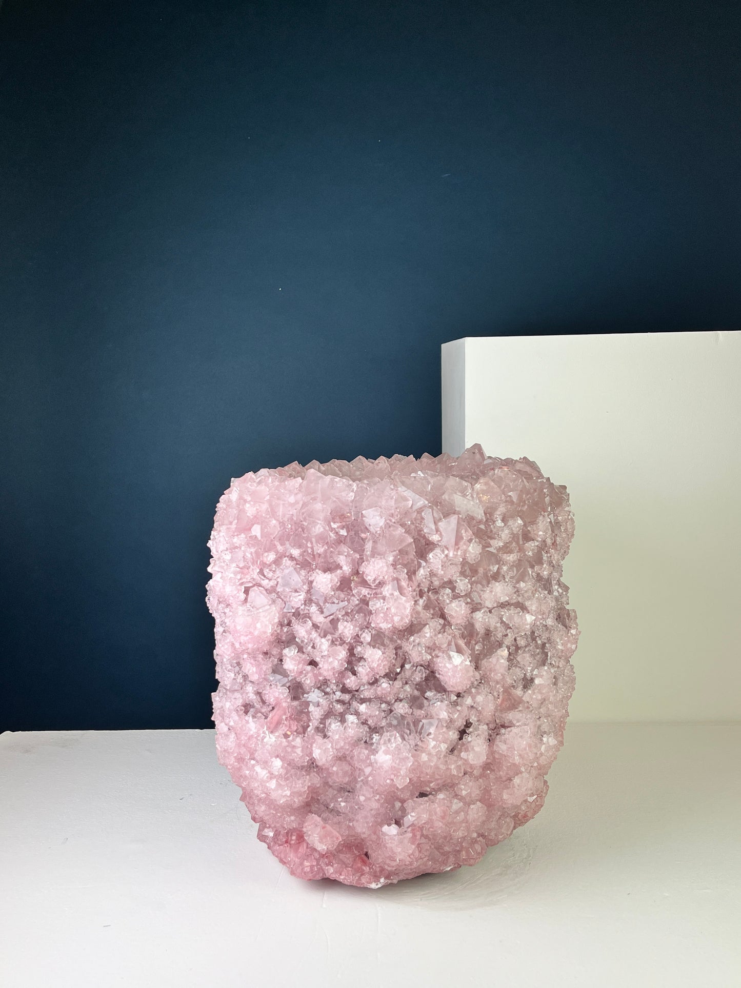 Crystal Vase Large -  Rosé