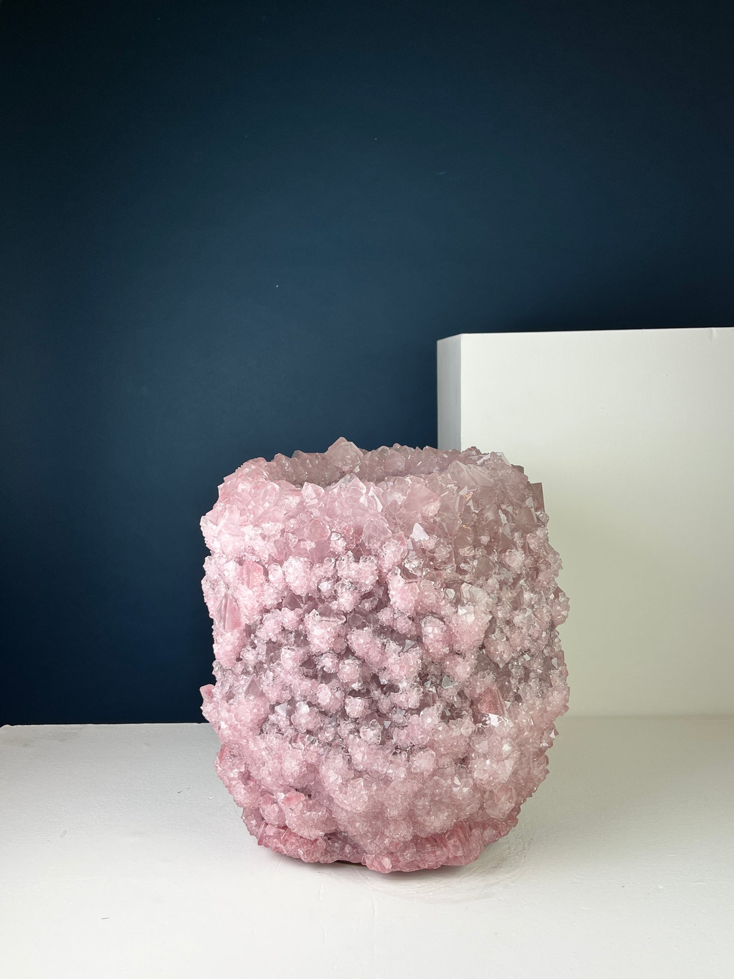 Crystal Vase Large -  Rosé