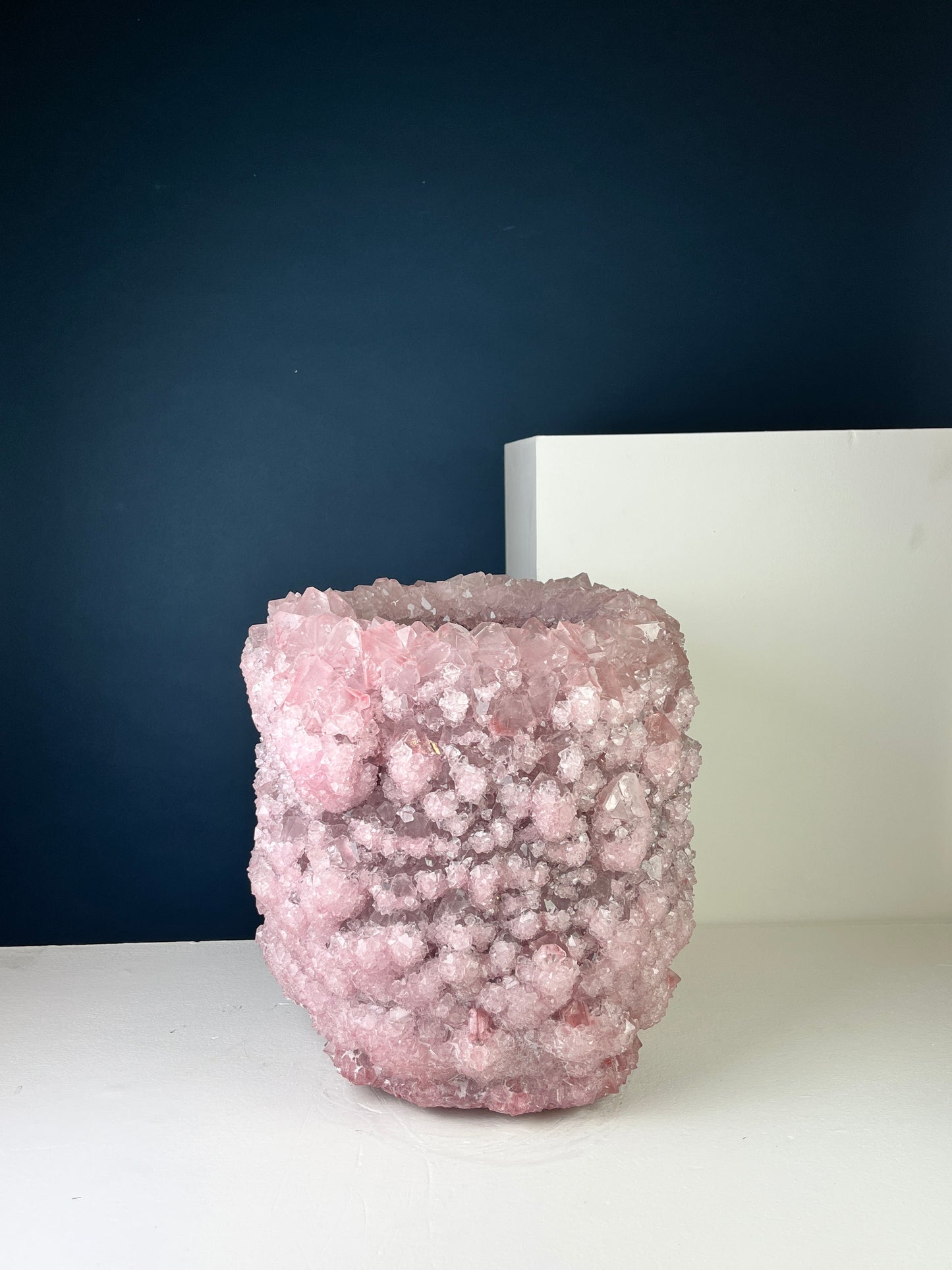 Crystal Vase Large -  Rosé