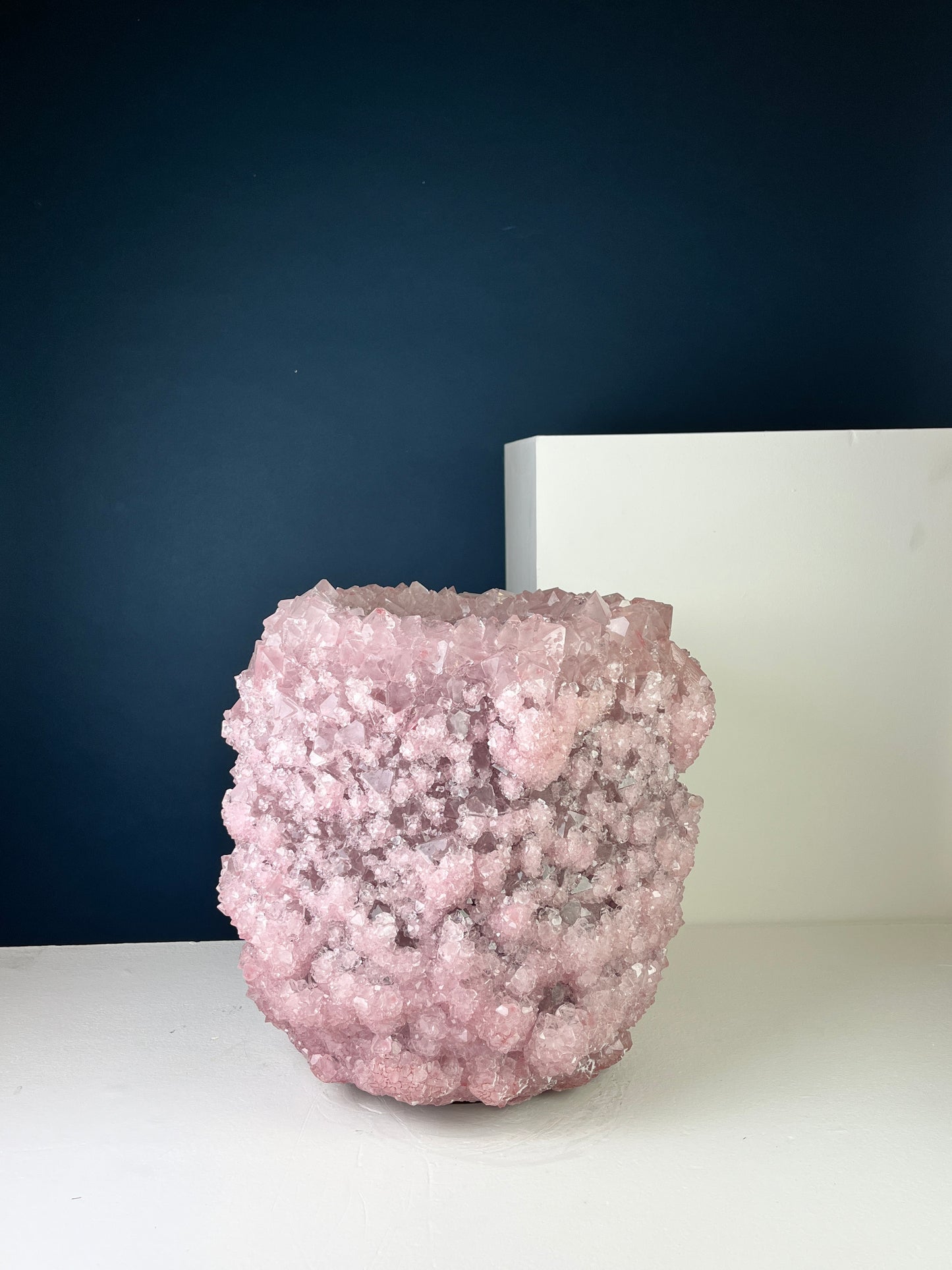 Crystal Vase Large -  Rosé