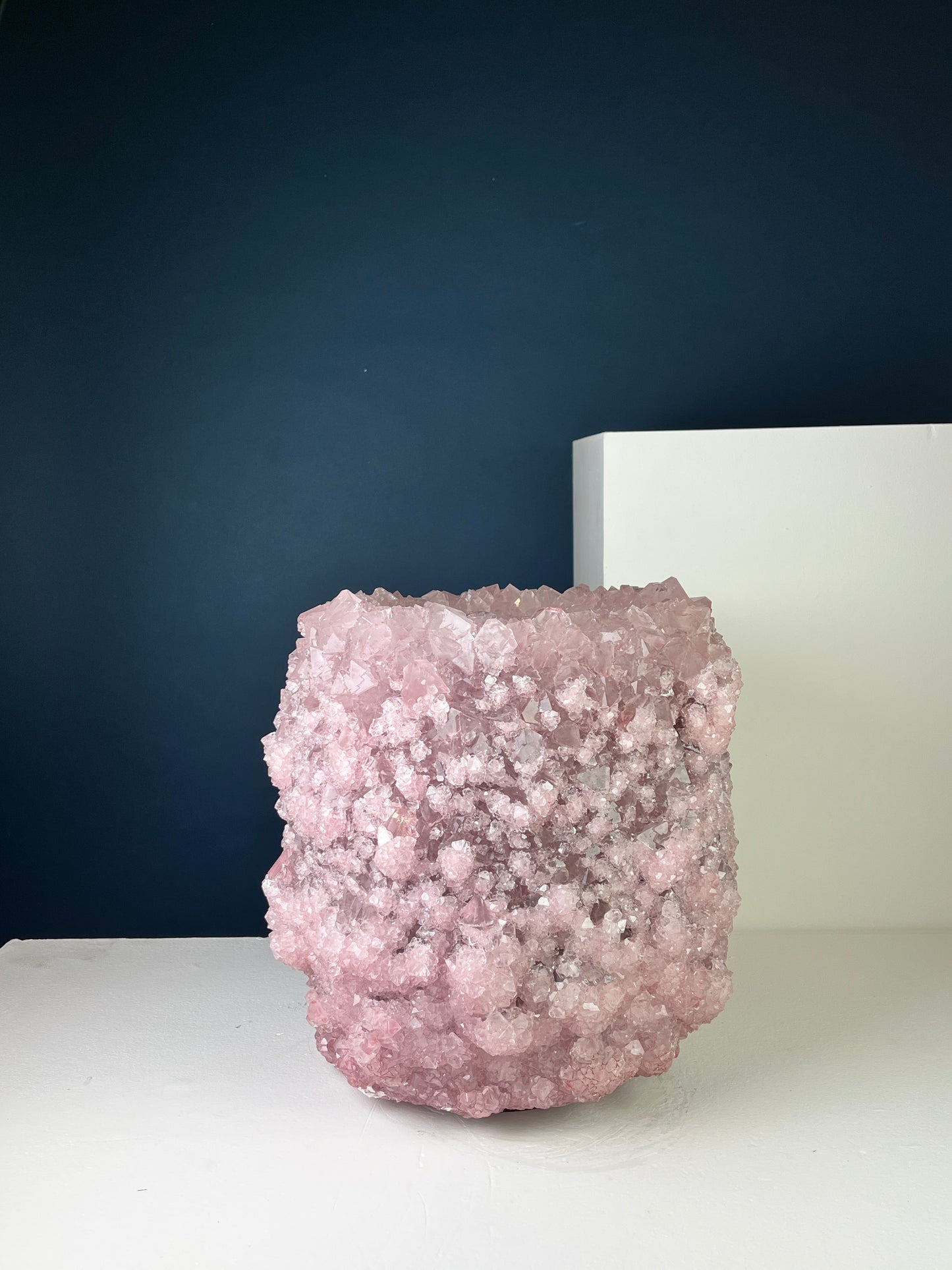 Crystal Vase Large -  Rosé