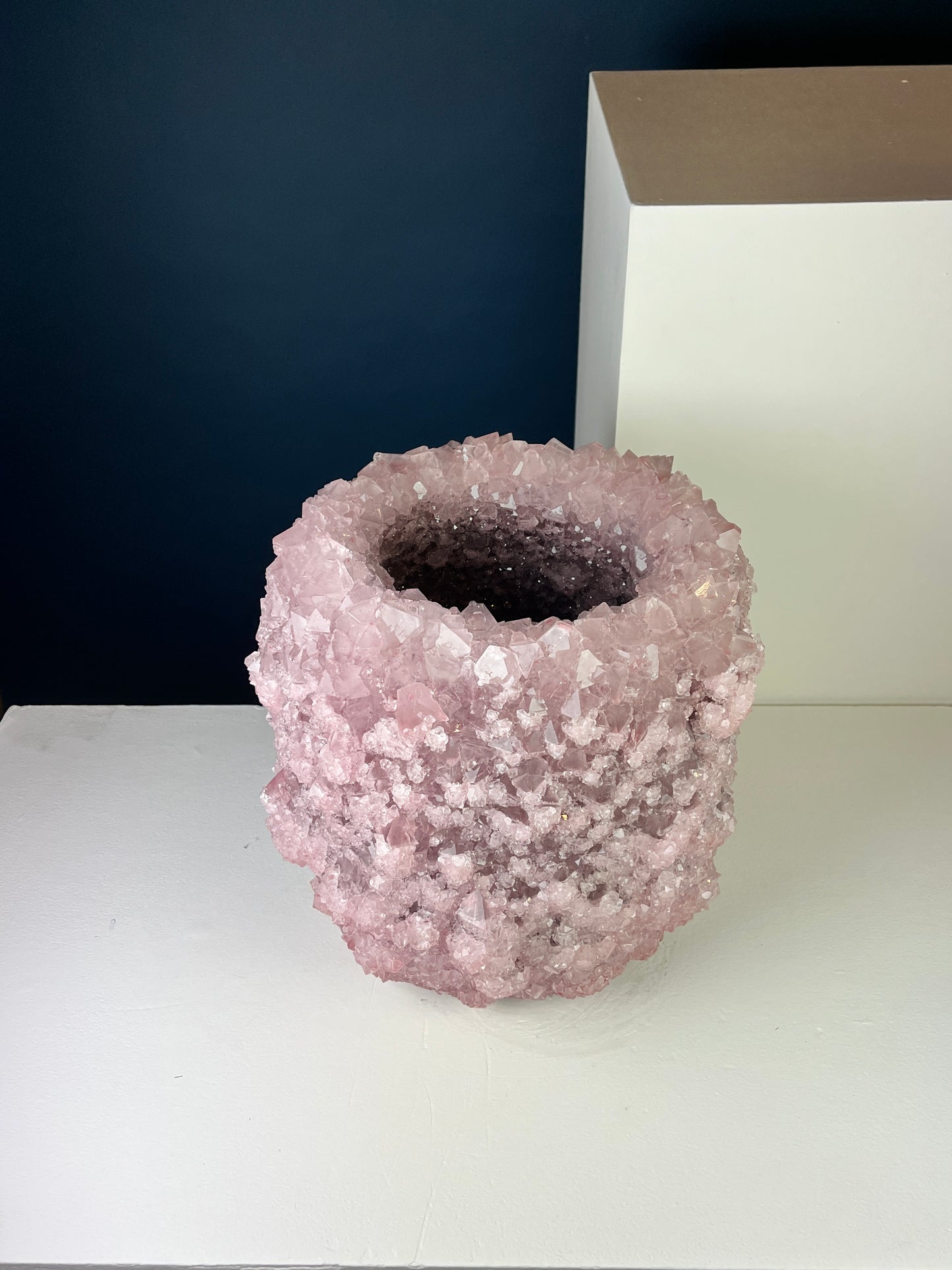 Crystal Vase Large -  Rosé