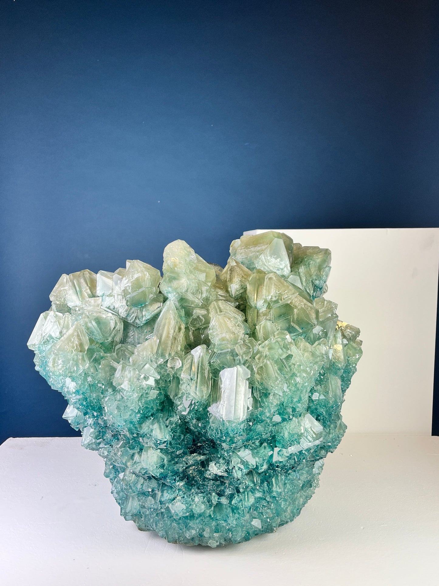 Crystal Vase Large -  Evergreen