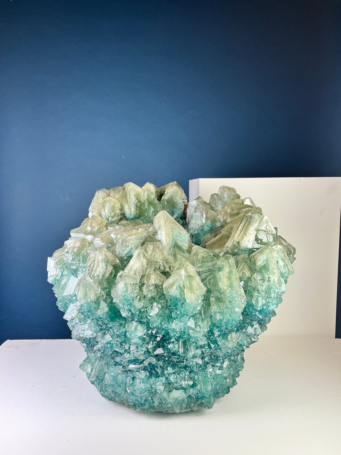 Crystal Vase Large -  Evergreen