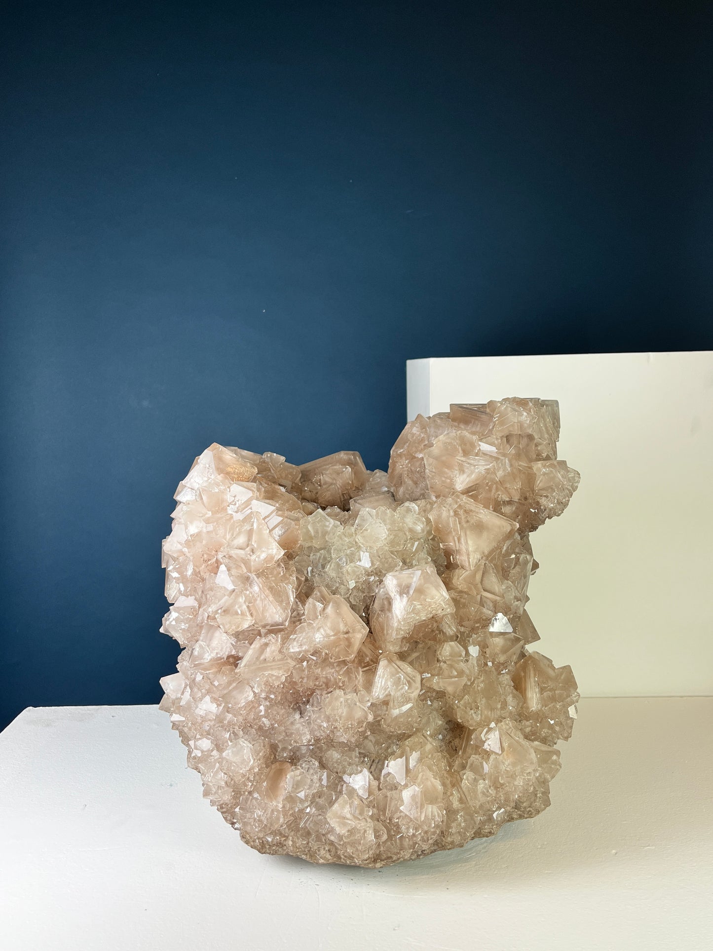 Crystal Vase Large -  Nude