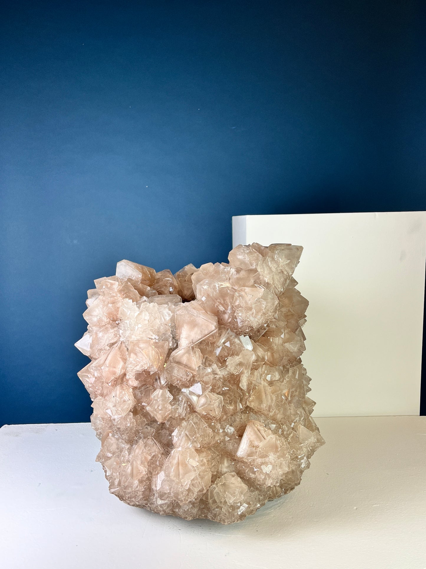 Crystal Vase Large -  Nude