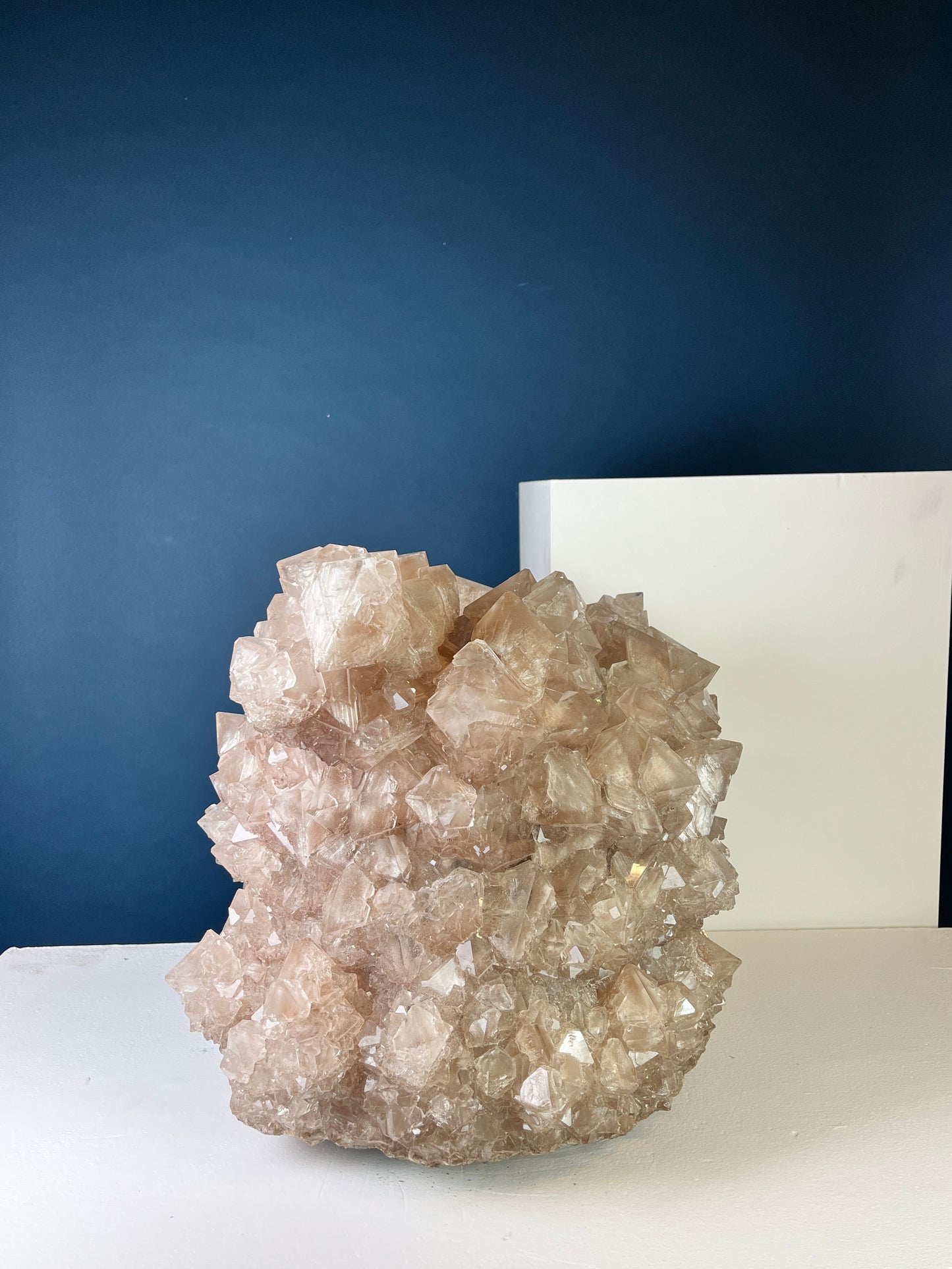 Crystal Vase Large -  Nude