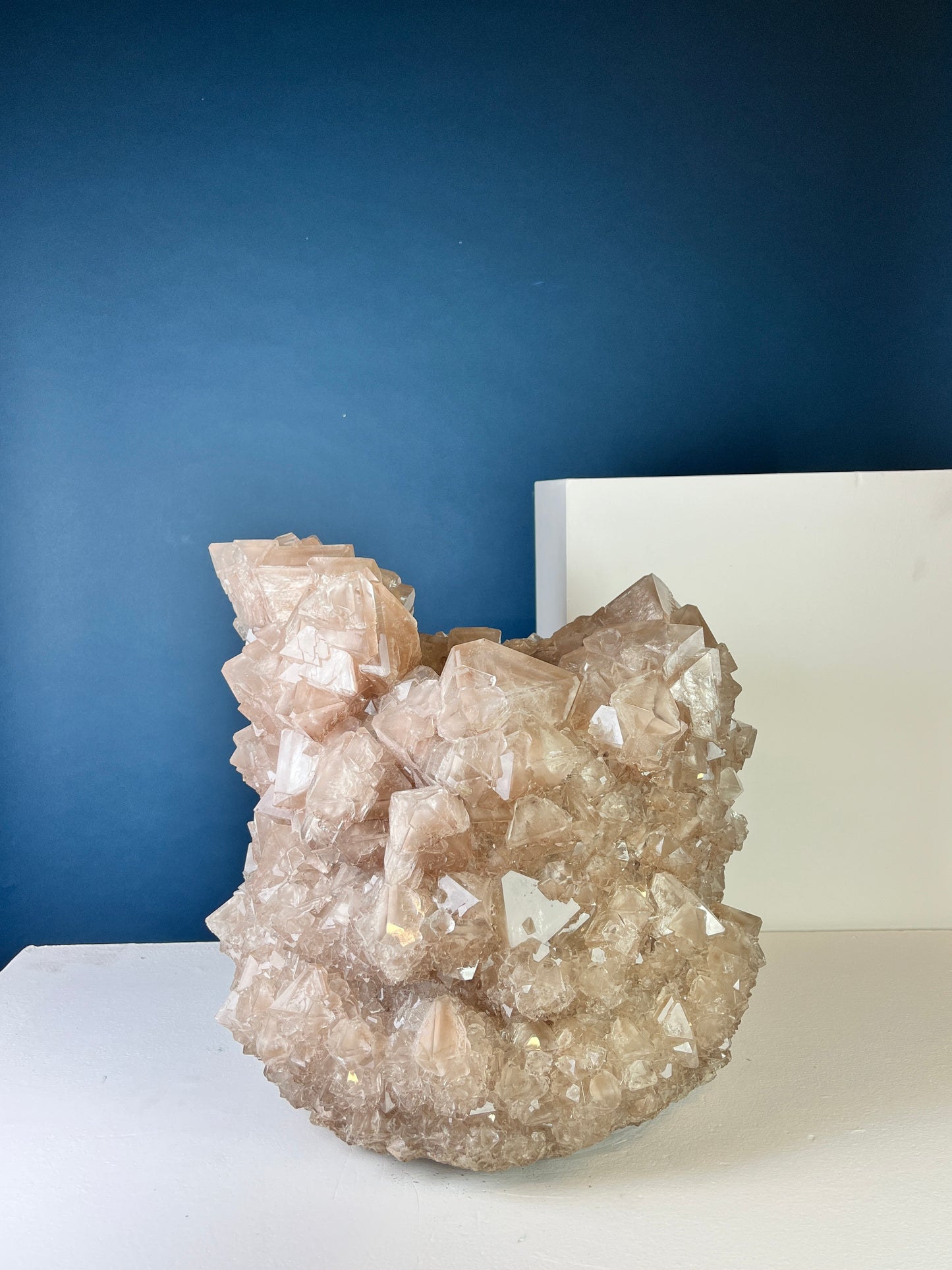 Crystal Vase Large -  Nude