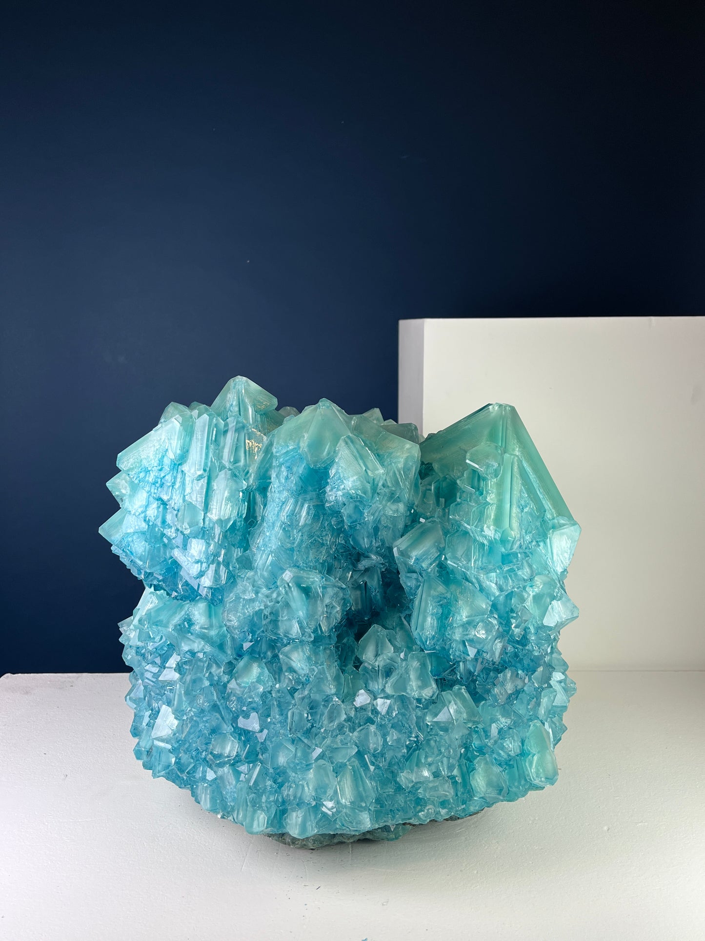 Crystal Vase Large -  Sea