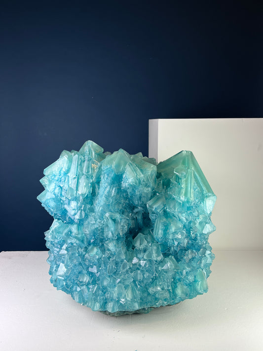 Crystal Vase Large -  Sea