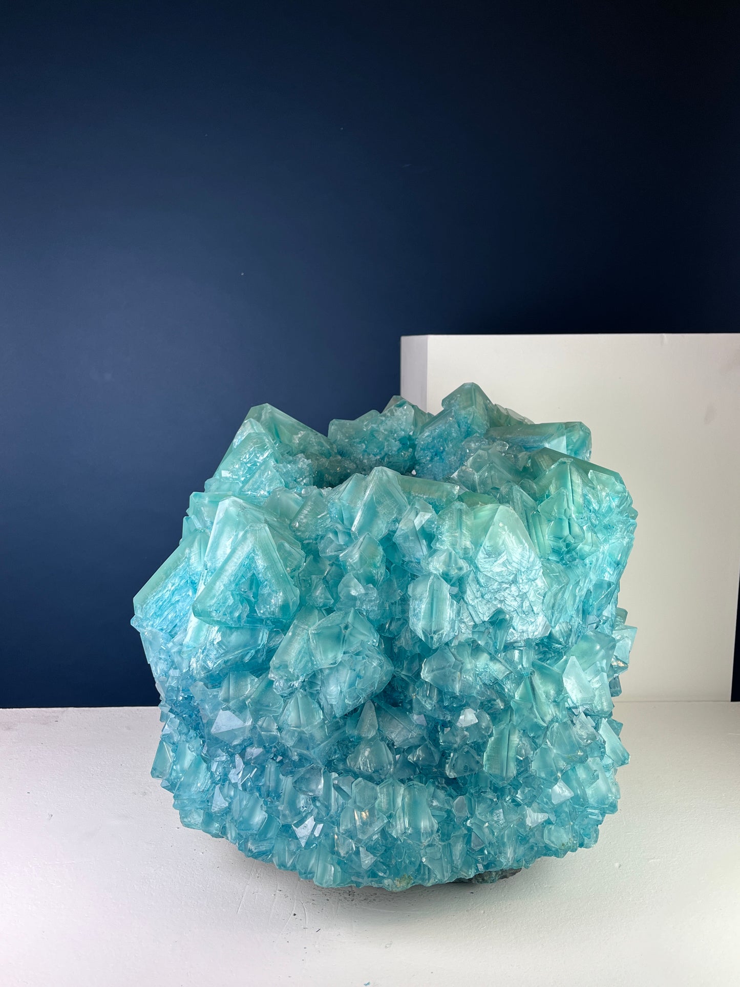 Crystal Vase Large -  Sea