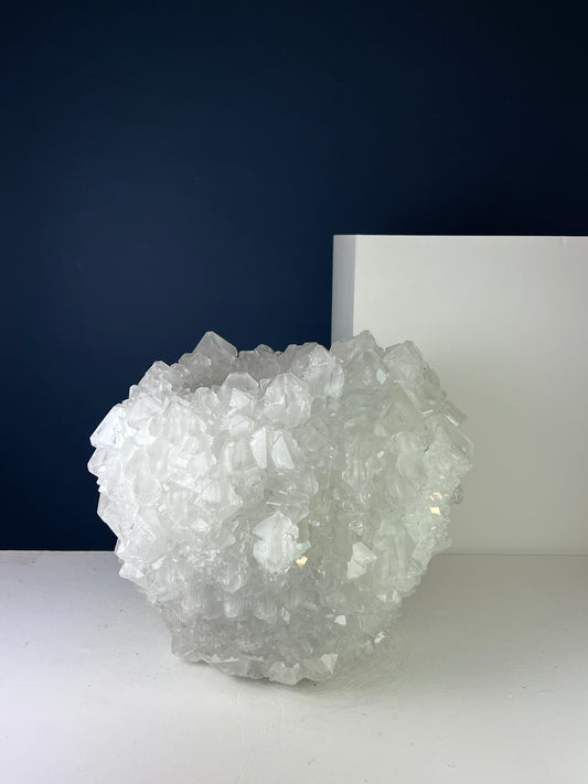 Crystal Vase Large -  Ivory