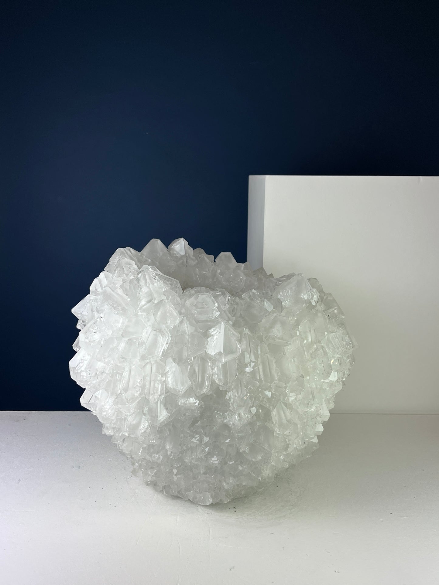 Crystal Vase Large -  Ivory