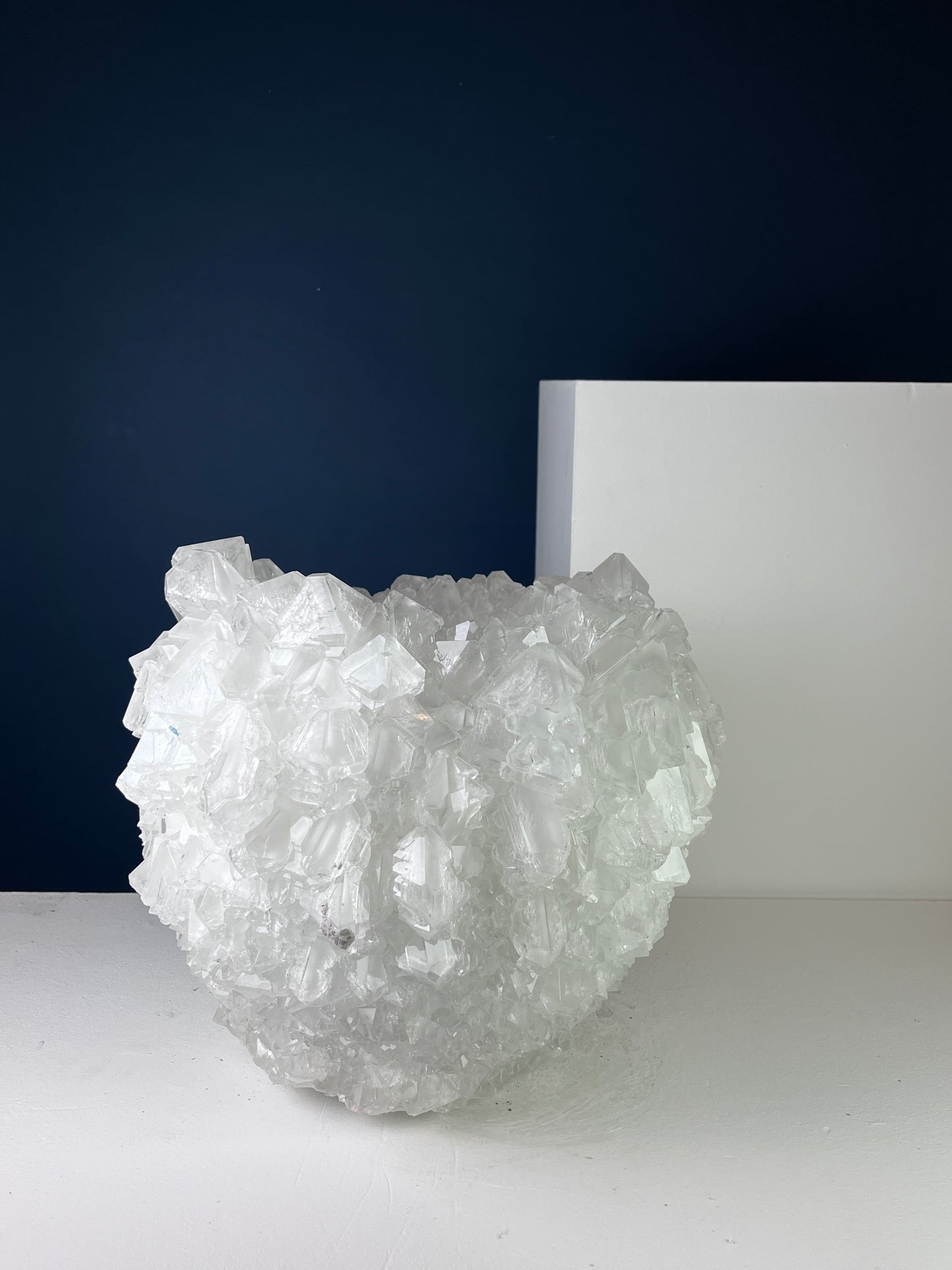 Crystal Vase Large -  Ivory