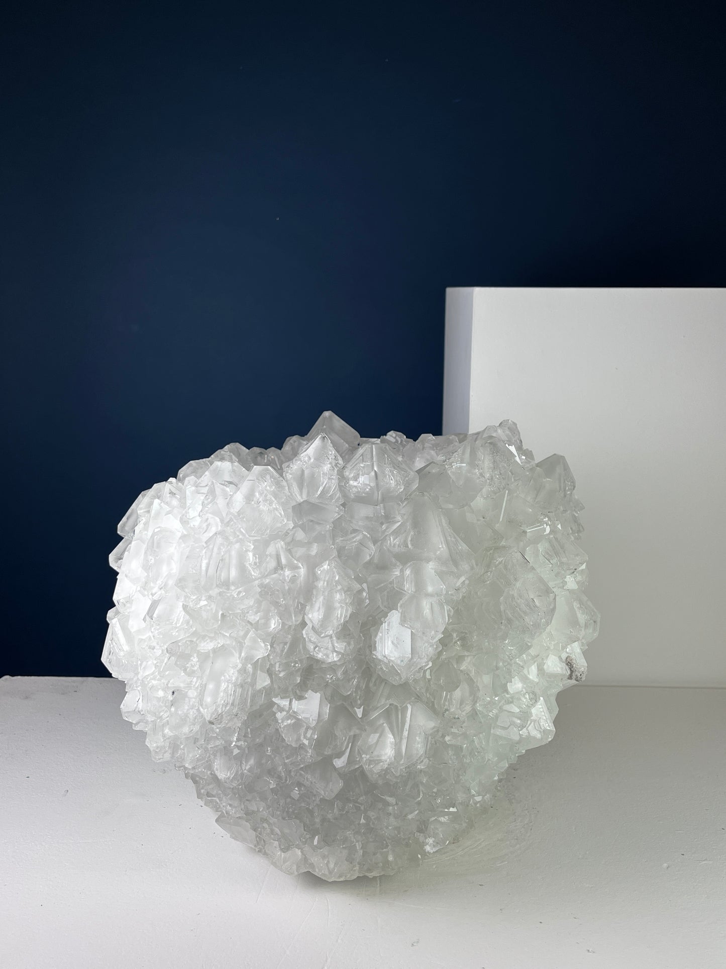 Crystal Vase Large -  Ivory