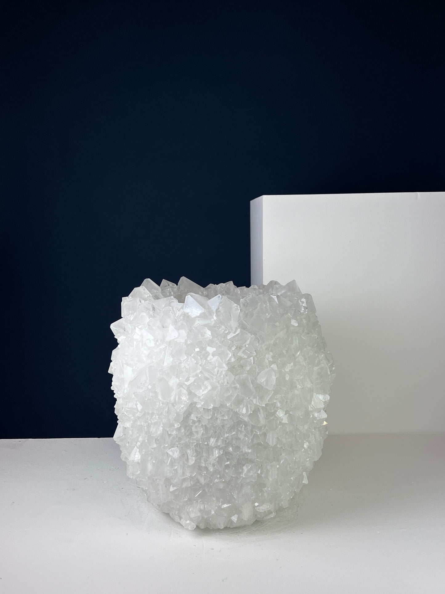 Crystal Vase Large -  Clear white